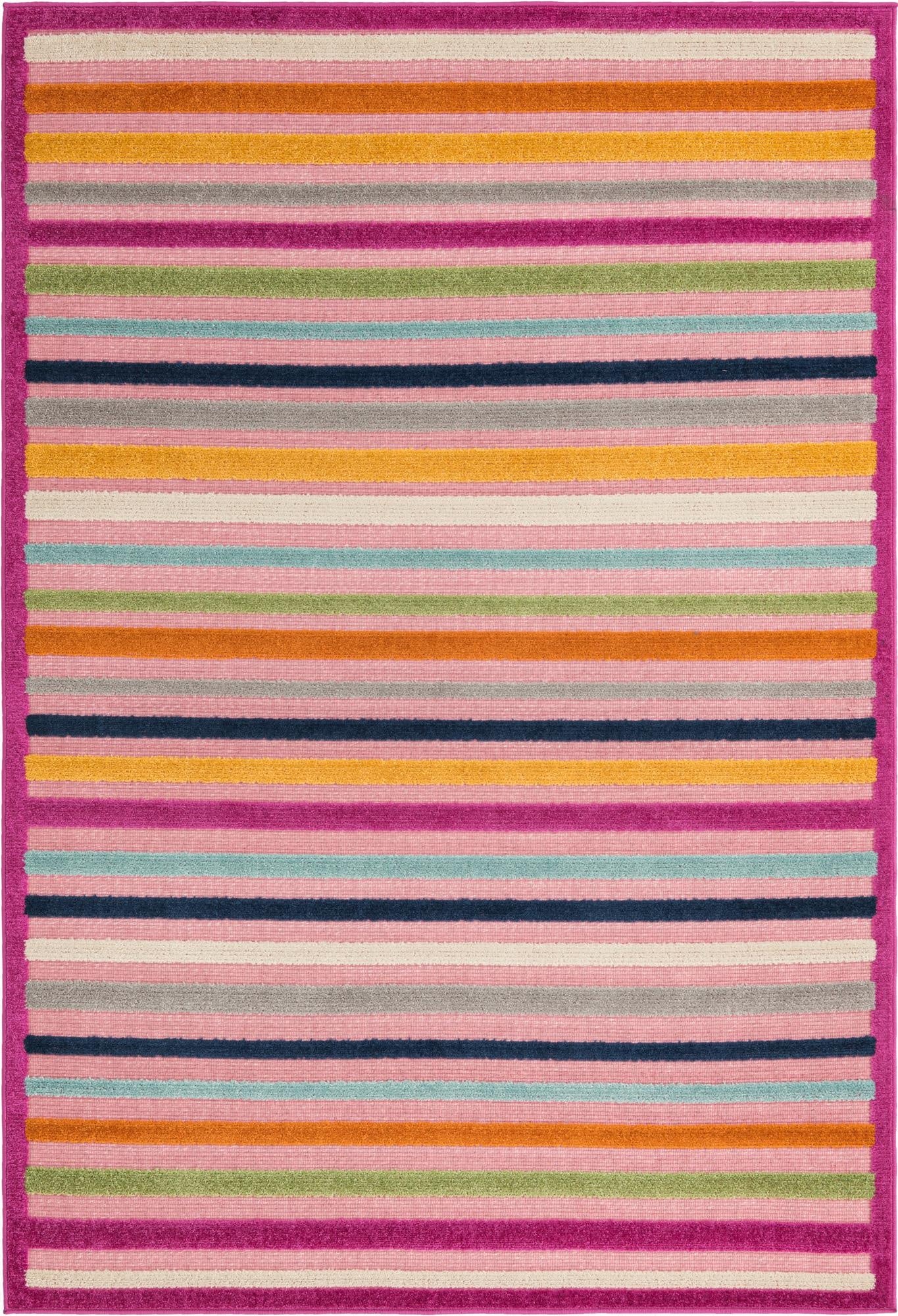 Primary image 5' 3 x 8'  Washable Aruba Indoor / Outdoor Rug