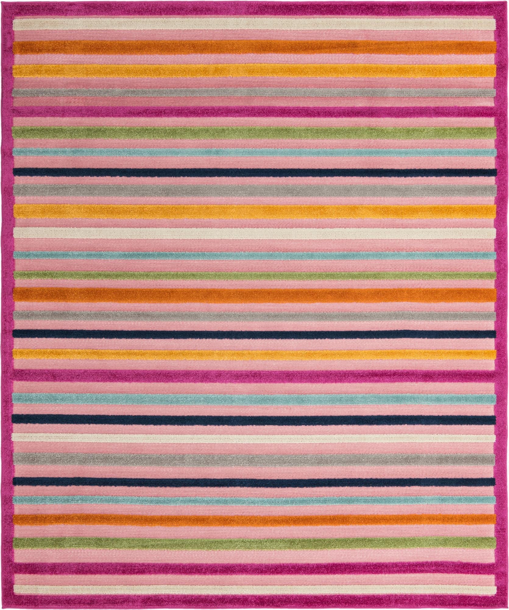 Primary image 7' 10 x 10'  Washable Aruba Indoor / Outdoor Rug