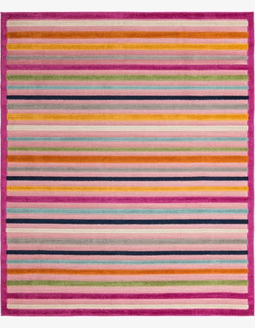 Pink Easy-Clean Aruba Indoor / Outdoor Rug