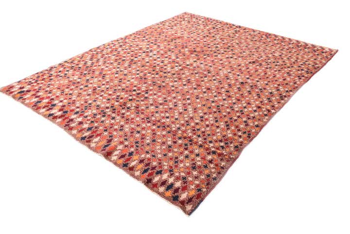 6' 3 x 8' 2 Hand Knotted Balouch Wool Rug