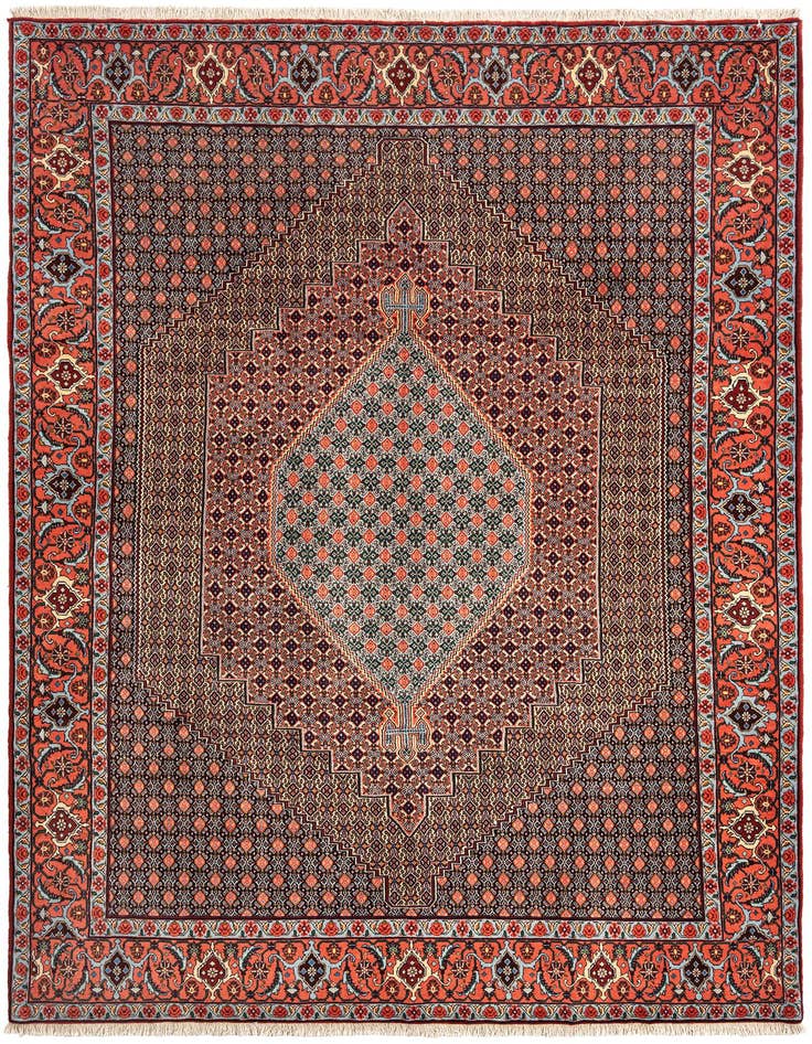 Detail image of 8' x 11' 6 Bidjar Wool Rug