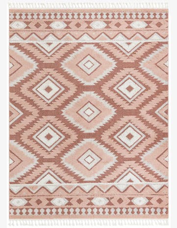 Pink Boho Rug