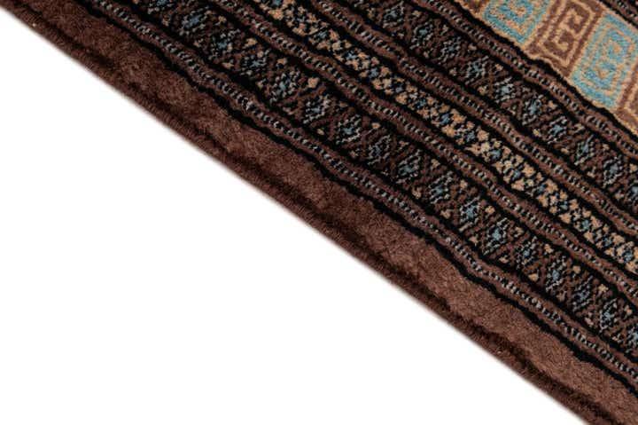 4' 3 x 5' 8 Hand Knotted Bokhara Oriental Wool Rug