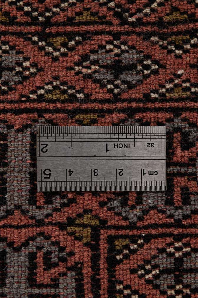 4' 4 x 6' 4 Hand Knotted Bokhara Oriental Wool Rug