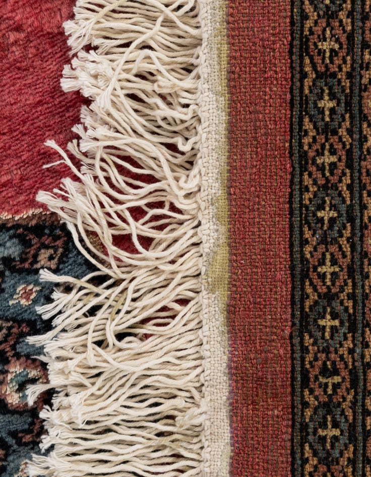 Detail image of 4' 2 x 6' 3  Hand Knotted Bokhara Rug
