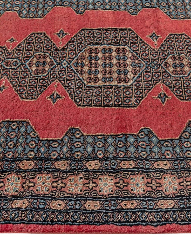 Detail image of 4' 2 x 6' 3 Hand Knotted Bokhara Rug