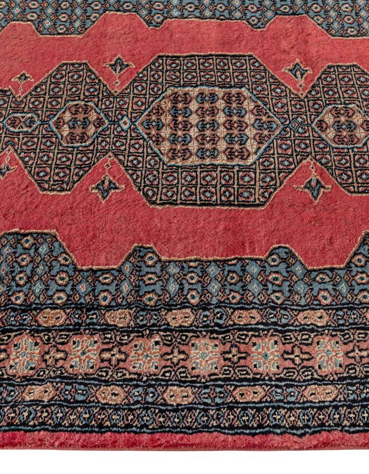 4' 2 x 6' 3 Hand Knotted Bokhara Rug