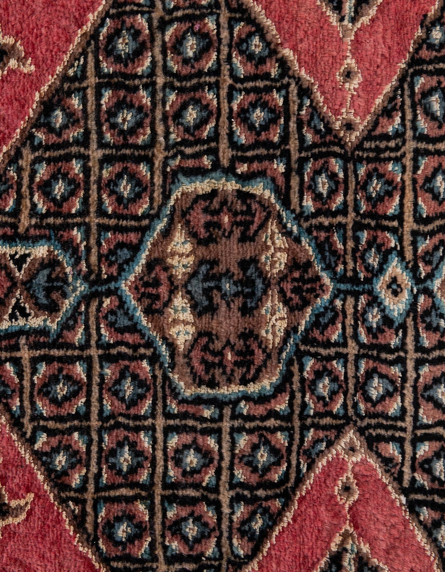 4' 2 x 6' 3 Hand Knotted Bokhara Rug