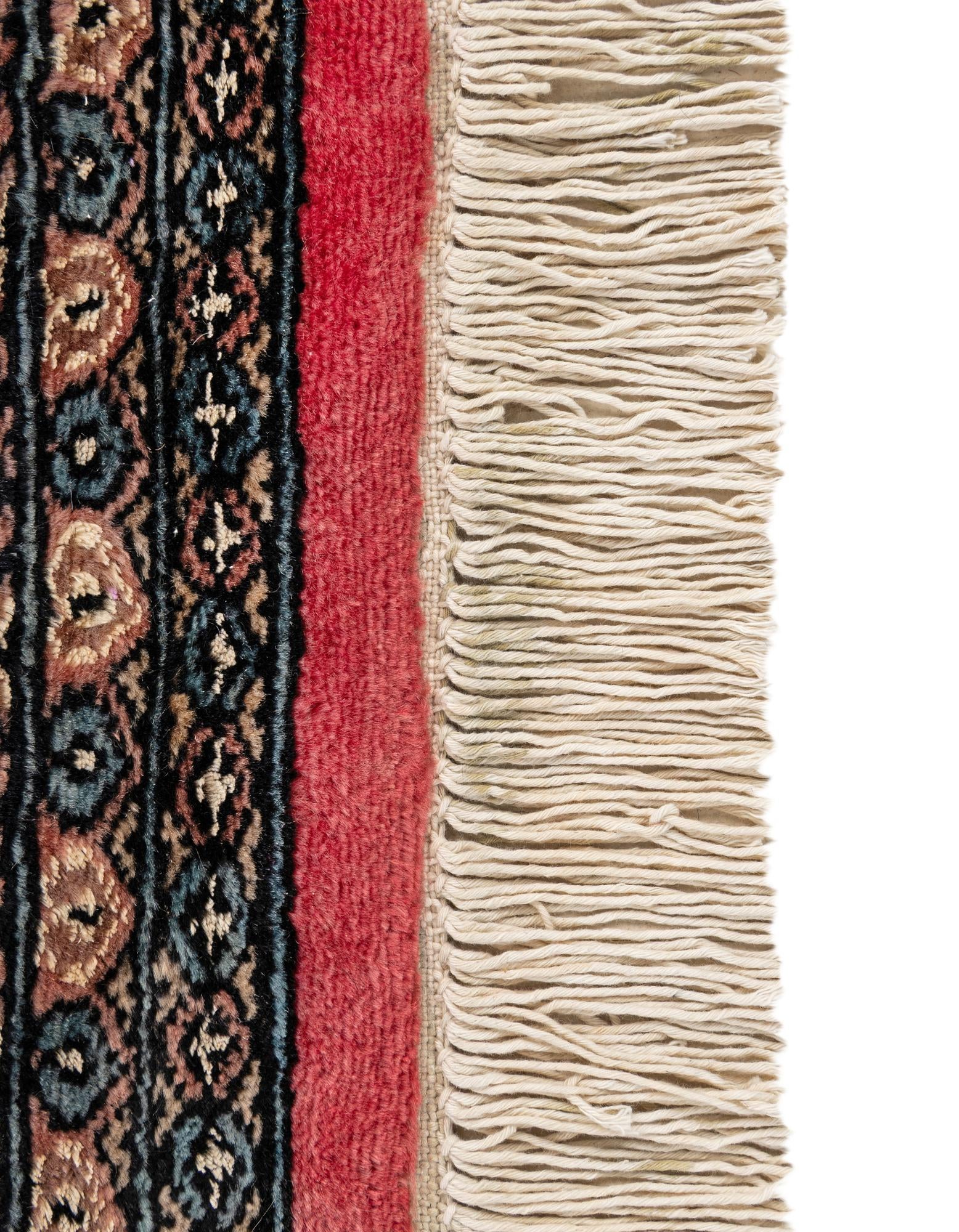 4' 2 x 6' 3 Hand Knotted Bokhara Rug
