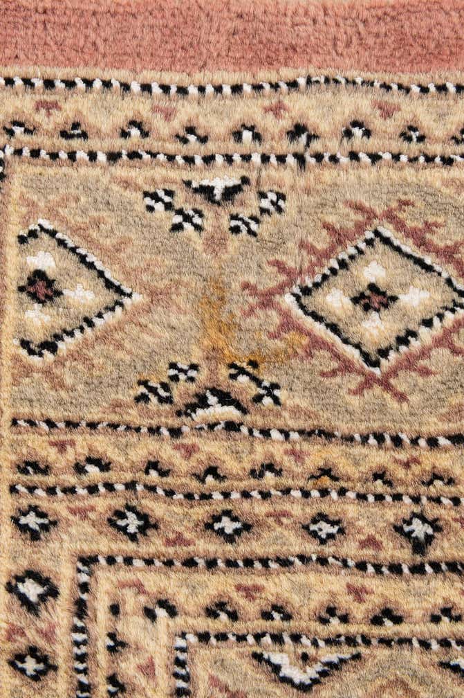 4' 3 x 5' 9 Hand Knotted Bokhara Oriental Rug