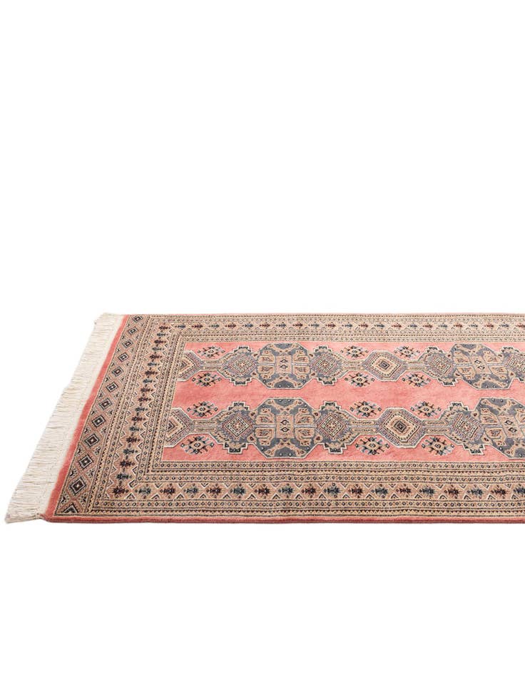 Detail image of 4' 3 x 6' 2 Hand Knotted Bokhara Oriental Rug