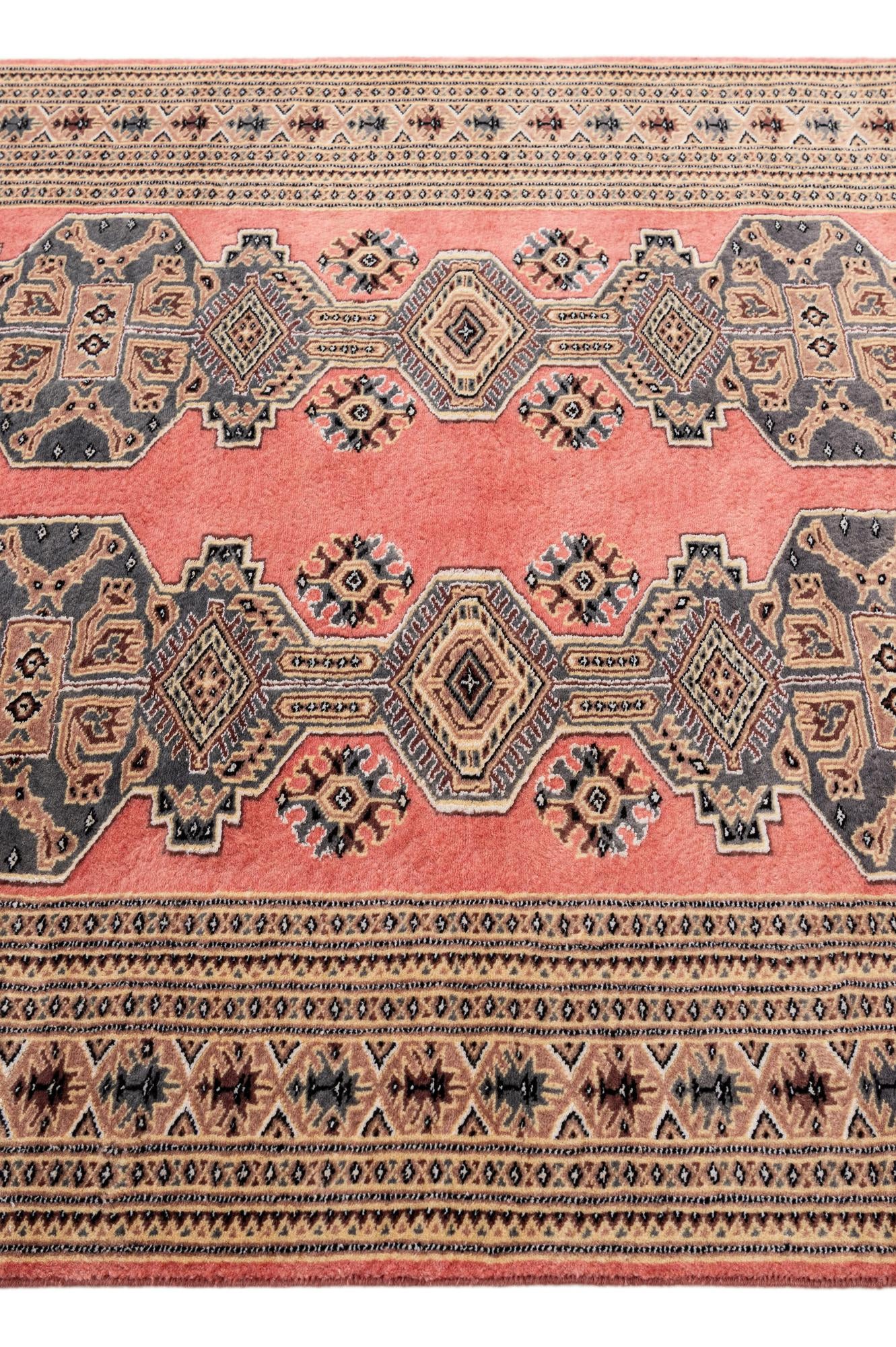 4' 3 x 6' 2 Hand Knotted Bokhara Oriental Rug