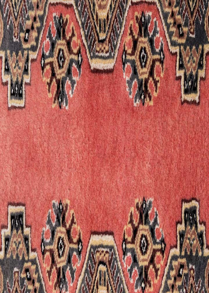 4' 3 x 6' 2 Hand Knotted Bokhara Oriental Rug