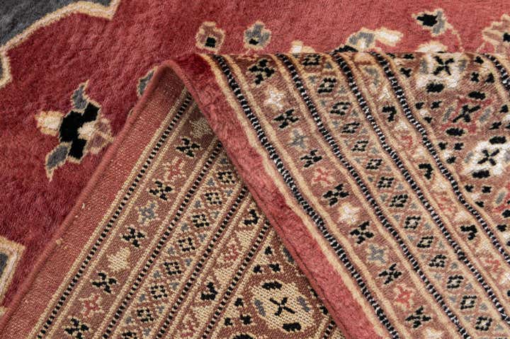 4' 2 x 5' 9 Hand Knotted Bokhara Oriental Rug