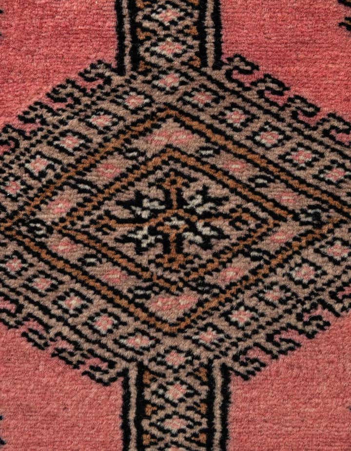 4' 2 x 6' 1 Hand Knotted Bokhara Oriental Wool Rug