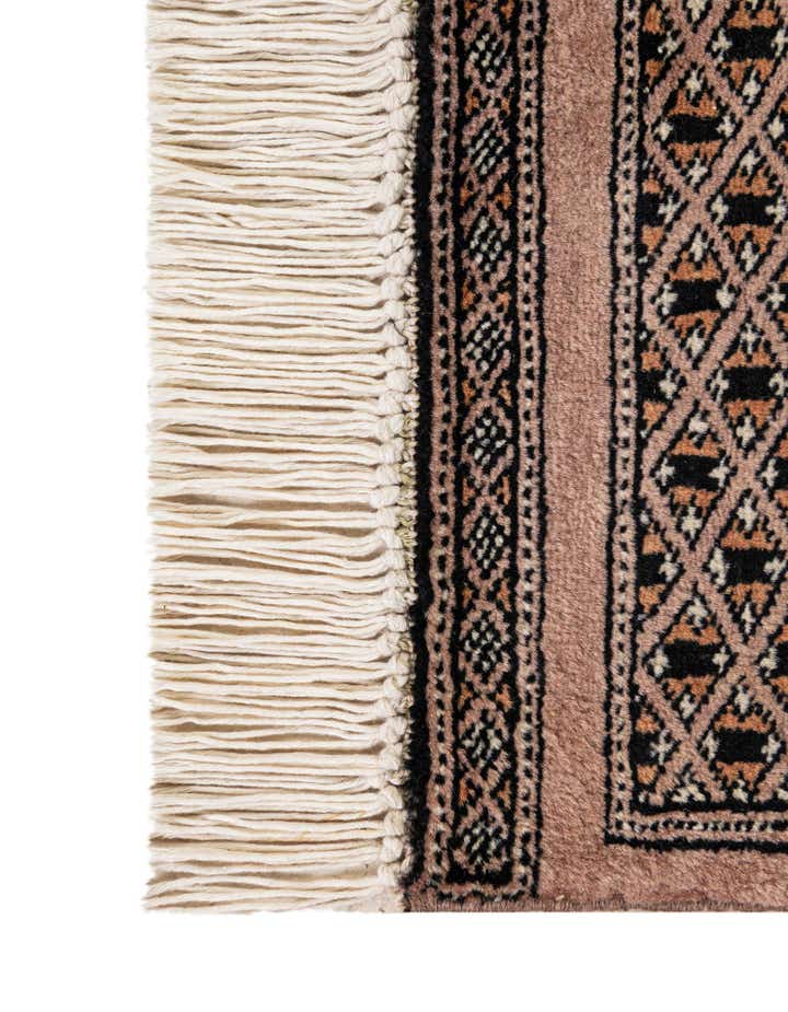 4' 2 x 6' 1 Hand Knotted Bokhara Oriental Wool Rug