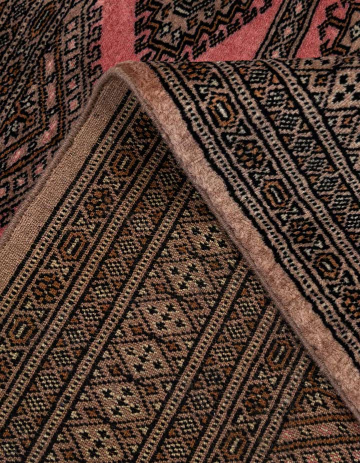 4' 2 x 6' 1 Hand Knotted Bokhara Oriental Wool Rug