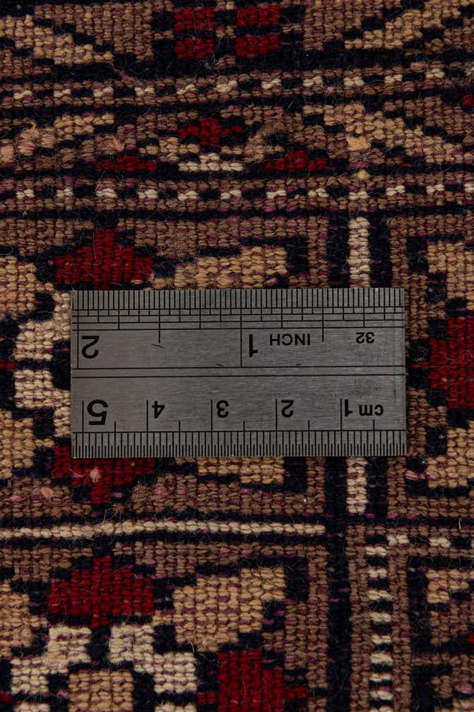 4' 3 x 6' 2 Hand Knotted Bokhara Wool Rug