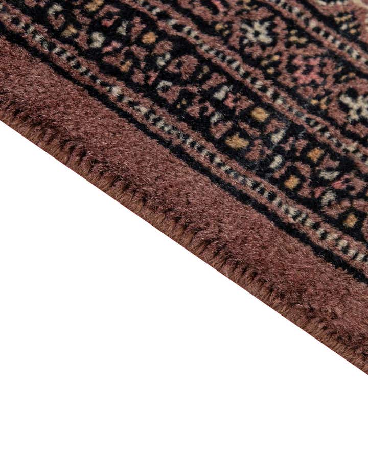 4' 2 x 5' 9 Hand Knotted Bokhara Oriental Wool Rug