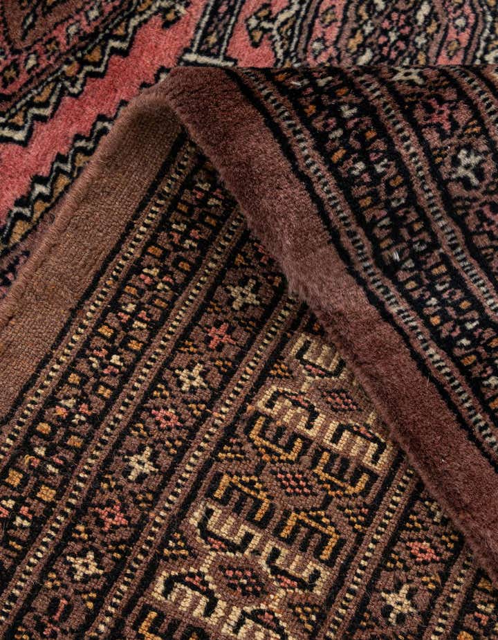 4' 2 x 5' 9 Hand Knotted Bokhara Oriental Wool Rug