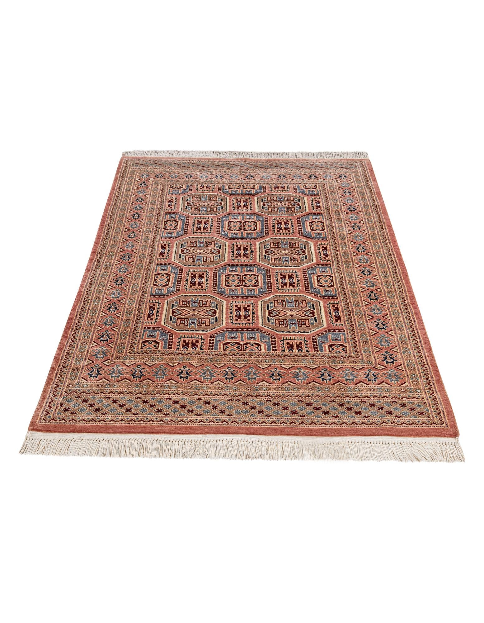 4' 2 x 6' 6 Hand Knotted Bokhara Rug