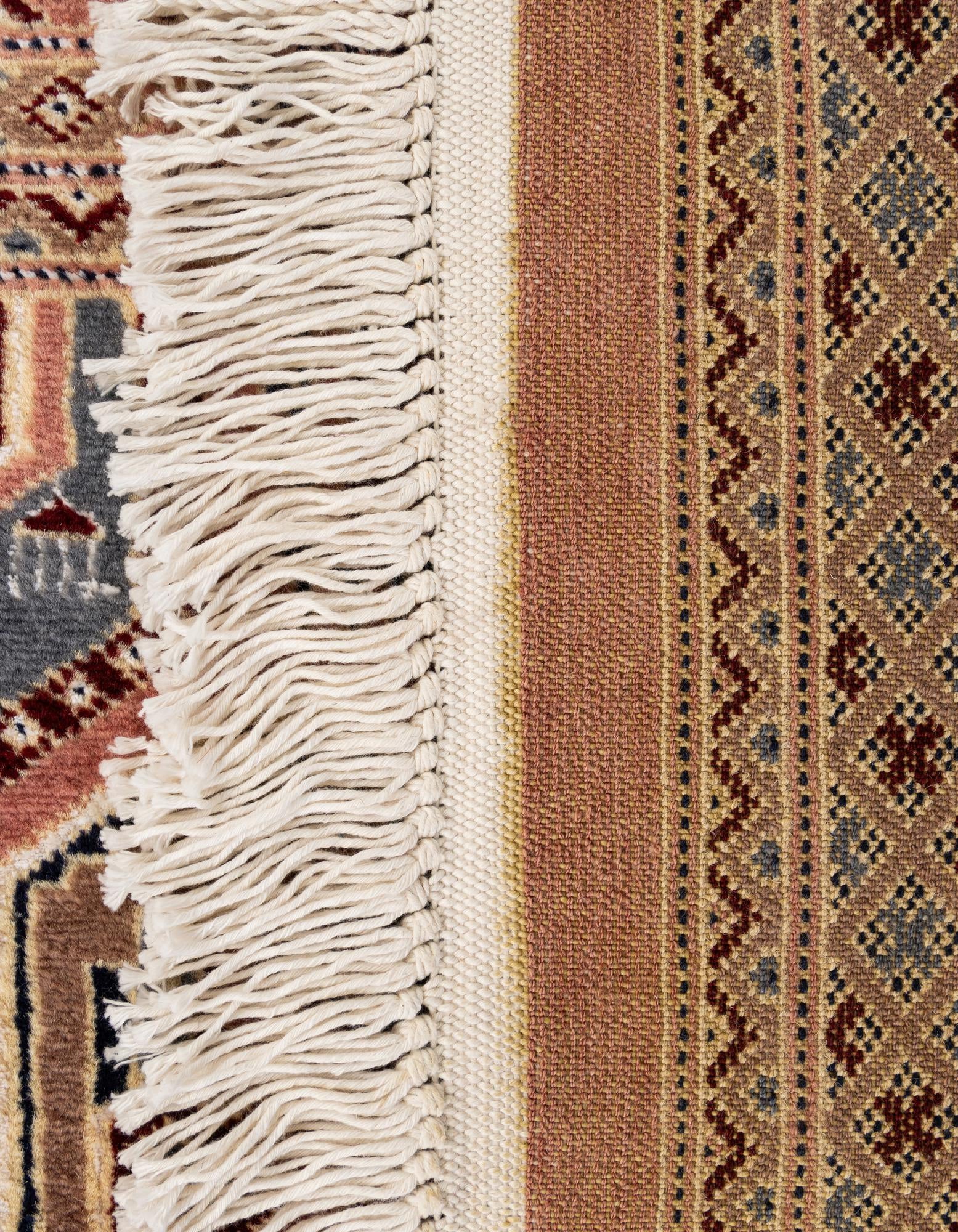 4' 2 x 6' 6 Hand Knotted Bokhara Rug