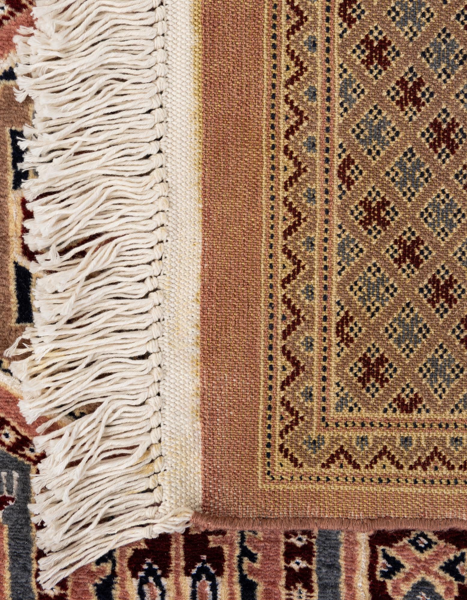 4' 2 x 6' 6 Hand Knotted Bokhara Rug