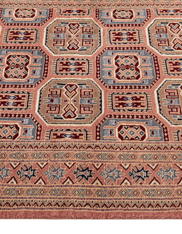 Detail image of 4' 2 x 6' 6 Hand Knotted Bokhara Rug