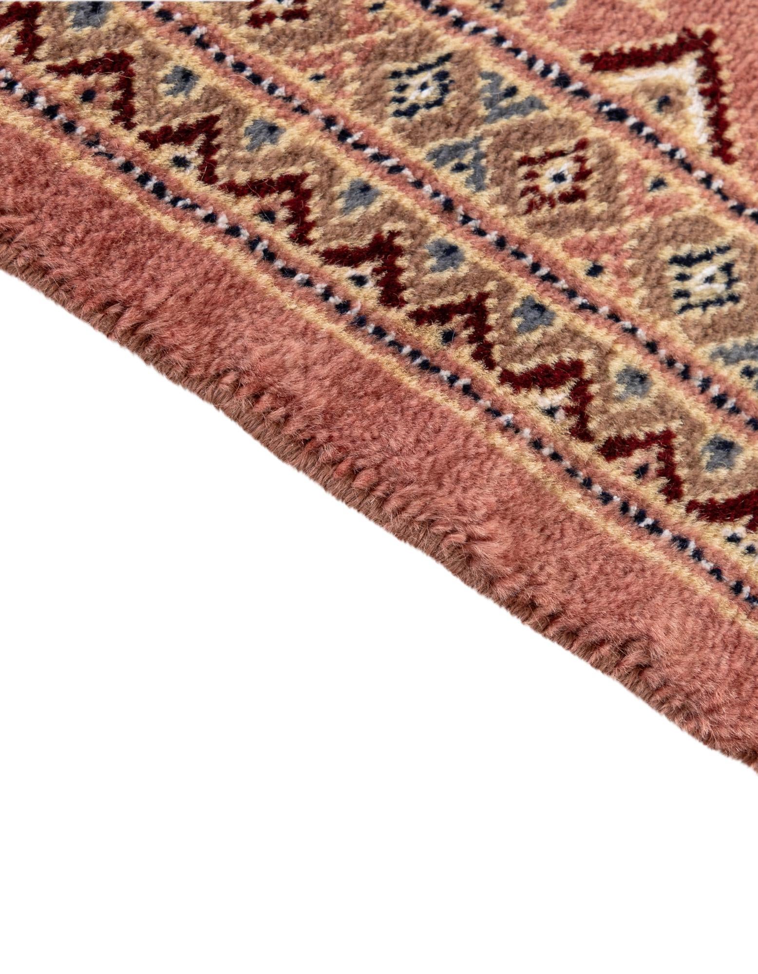 4' 2 x 6' 6 Hand Knotted Bokhara Rug