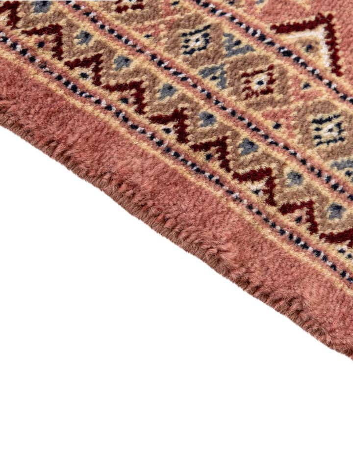 4' 2 x 6' 6 Hand Knotted Bokhara Rug