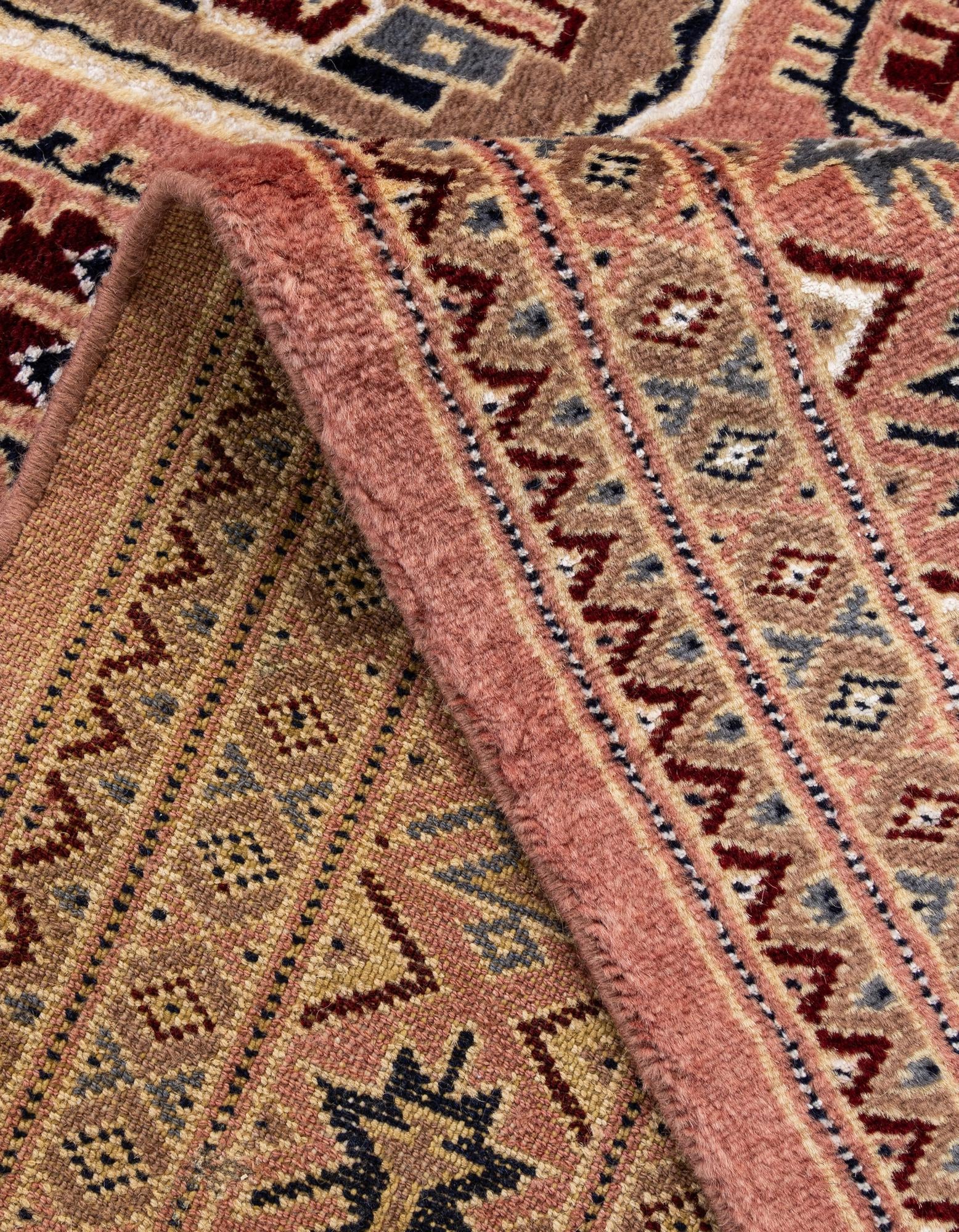4' 2 x 6' 6 Hand Knotted Bokhara Rug