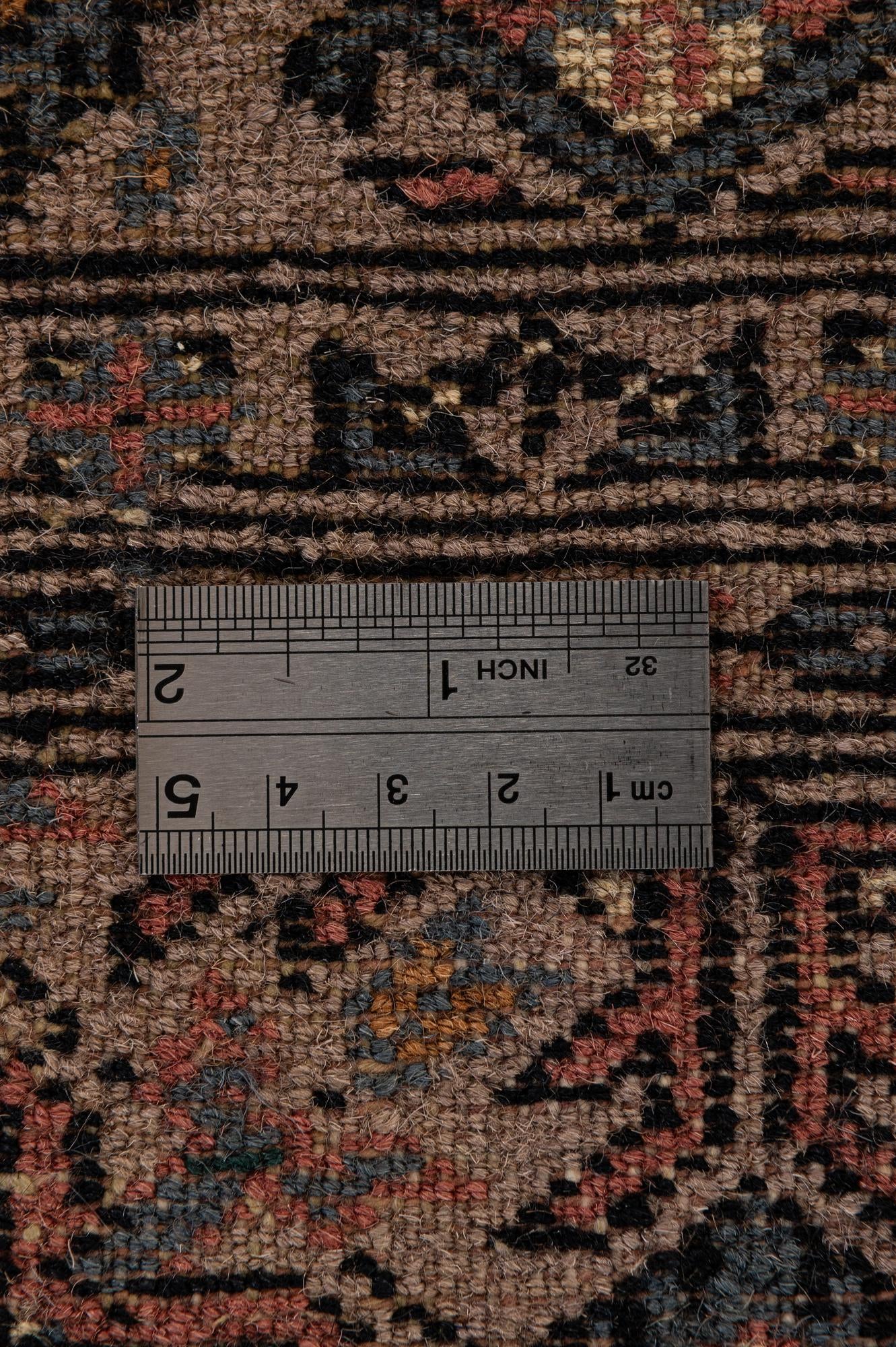 4' 1 x 6' 1 Hand Knotted Bokhara Oriental Wool Rug