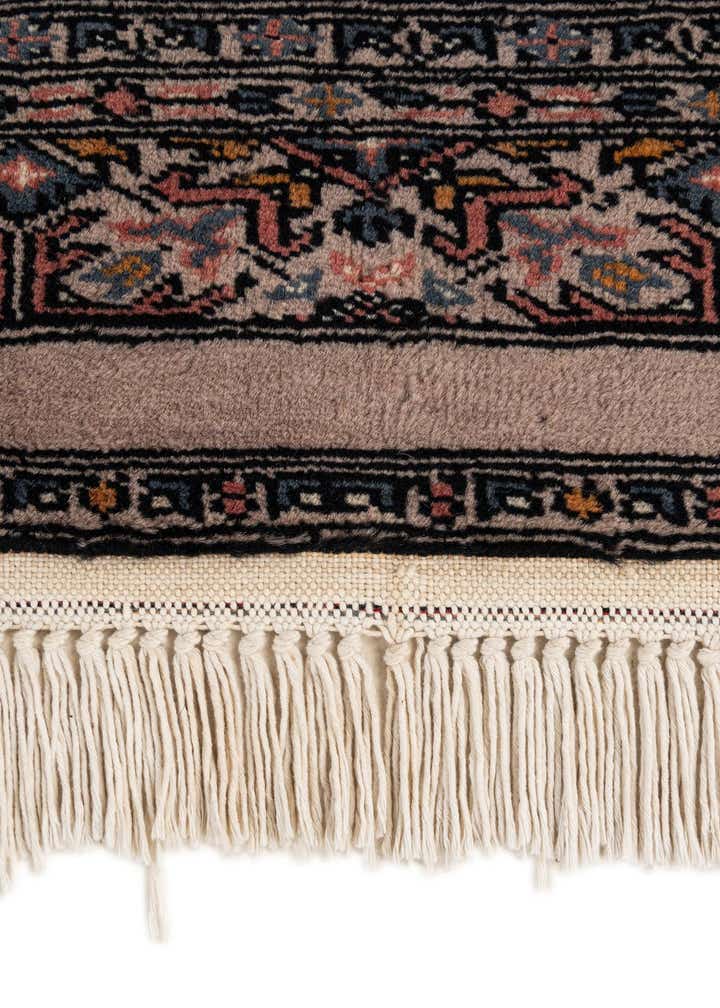 4' 1 x 6' 1 Hand Knotted Bokhara Oriental Wool Rug