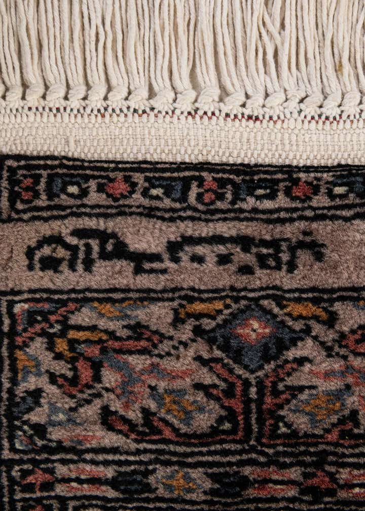 4' 1 x 6' 1 Hand Knotted Bokhara Oriental Wool Rug