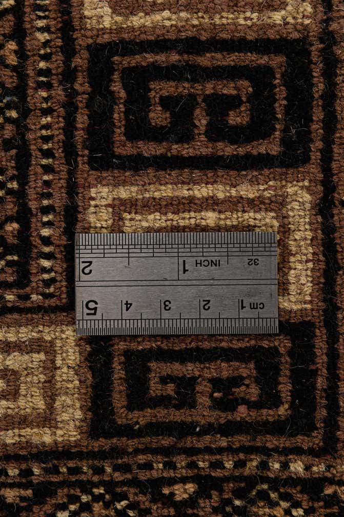 4' 3 x 5' 11 Hand Knotted Bokhara Oriental Wool Rug