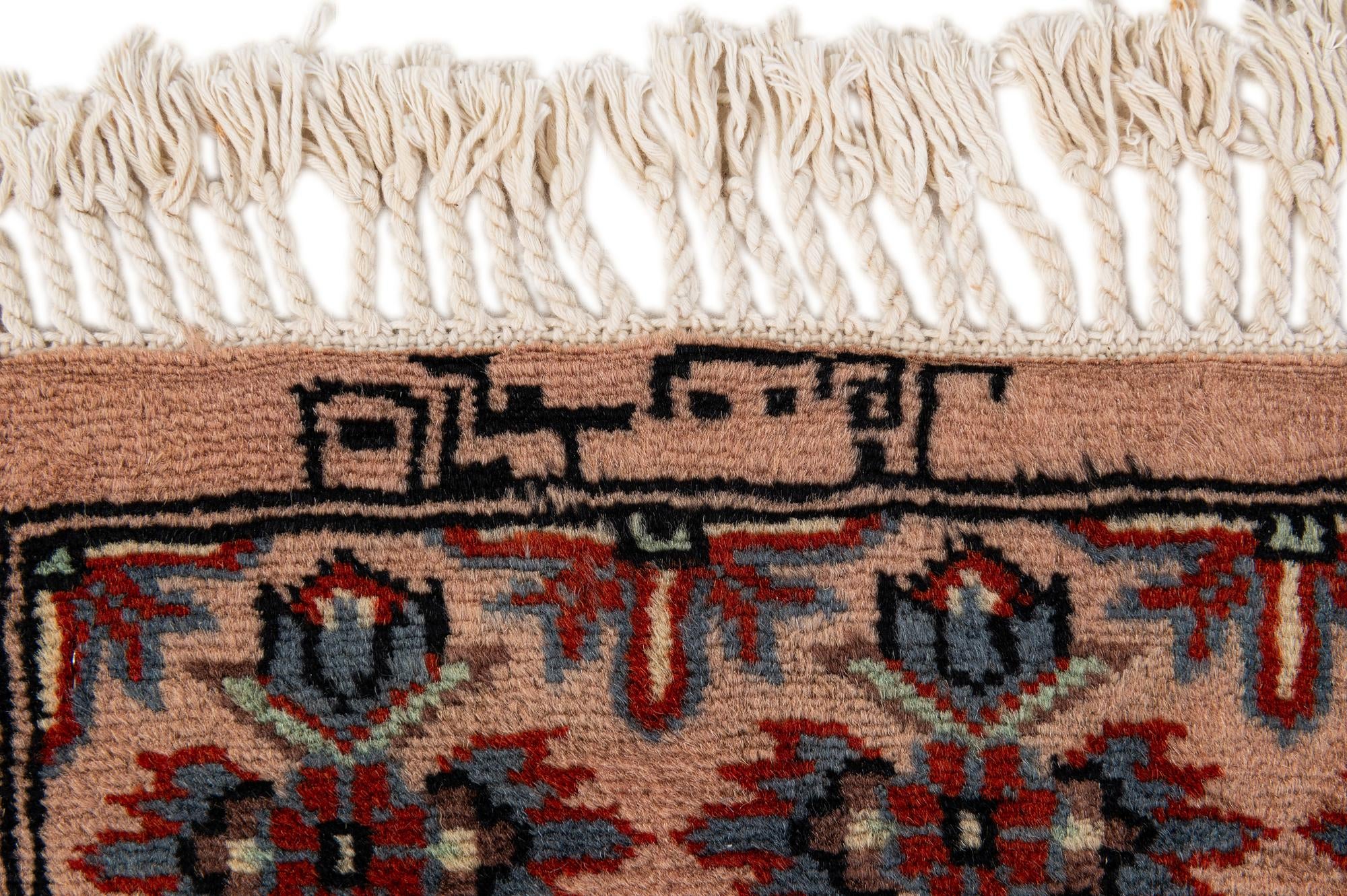 3' 2 x 5' 2 Hand Knotted Bokhara Oriental Wool Rug