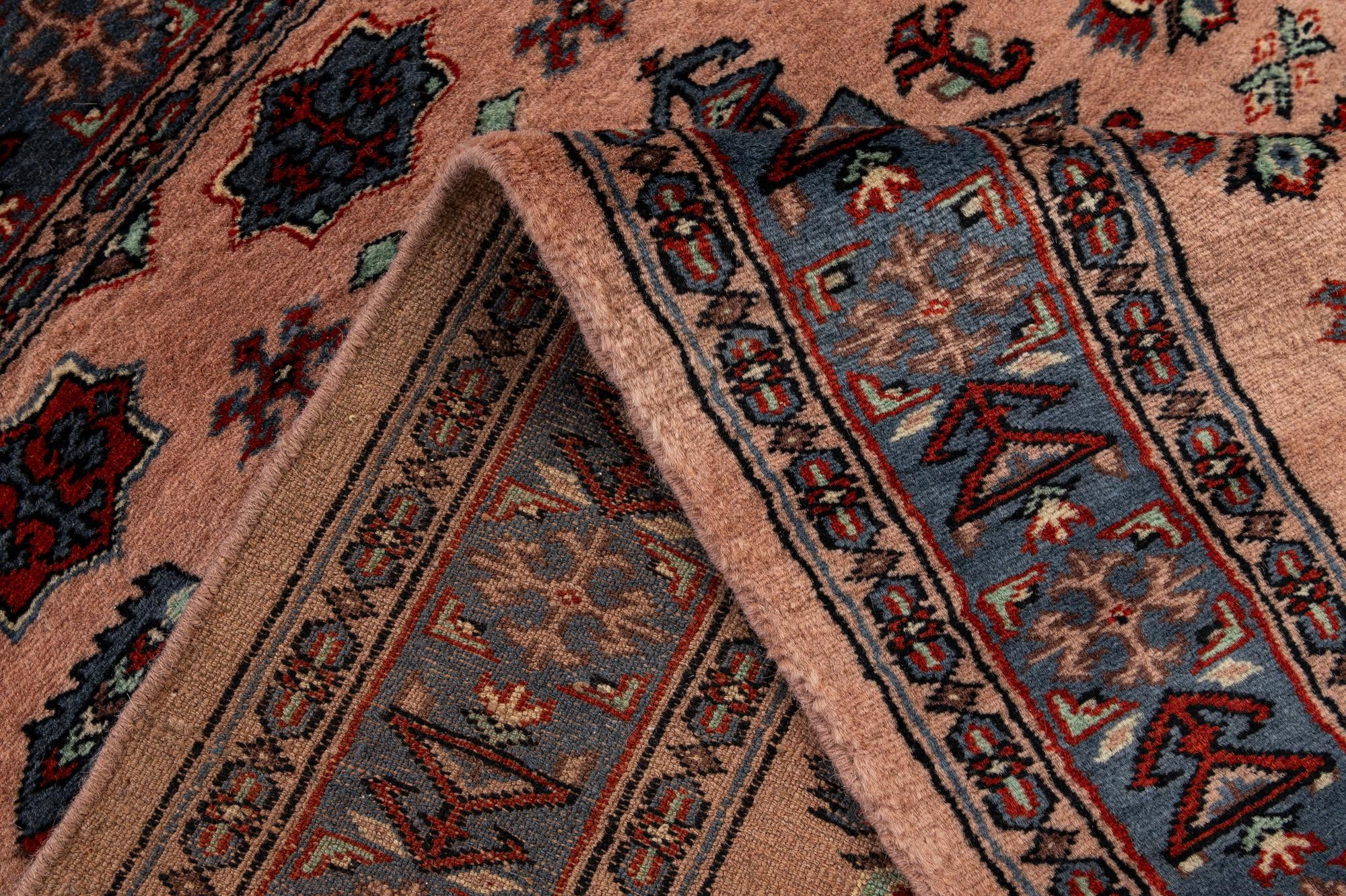 3' 2 x 5' 2 Hand Knotted Bokhara Oriental Wool Rug