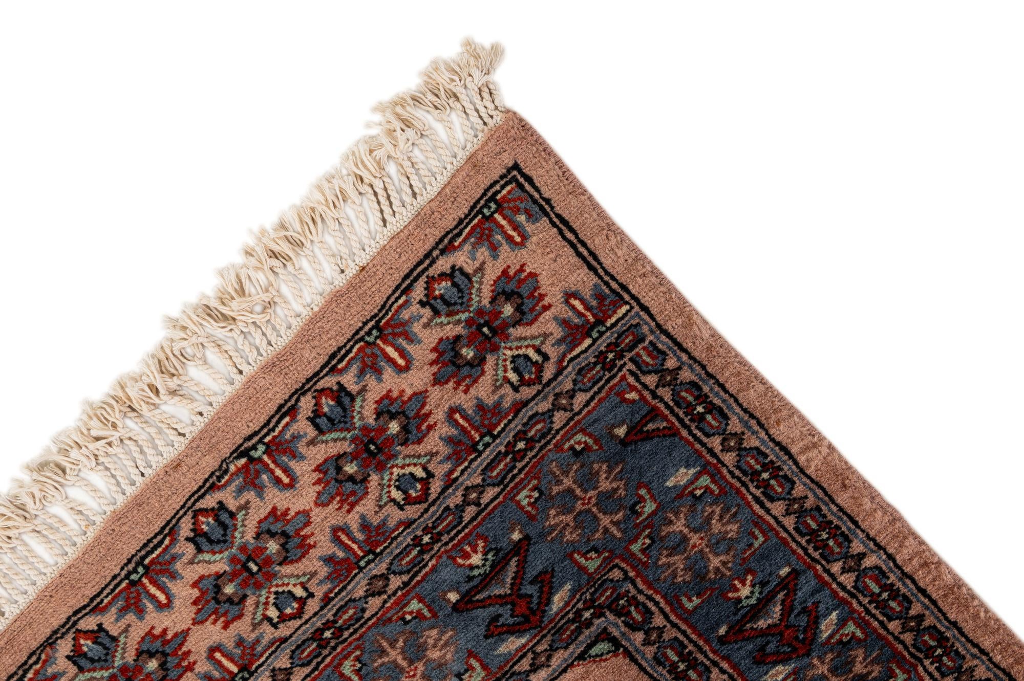 3' 2 x 5' 2 Hand Knotted Bokhara Oriental Wool Rug