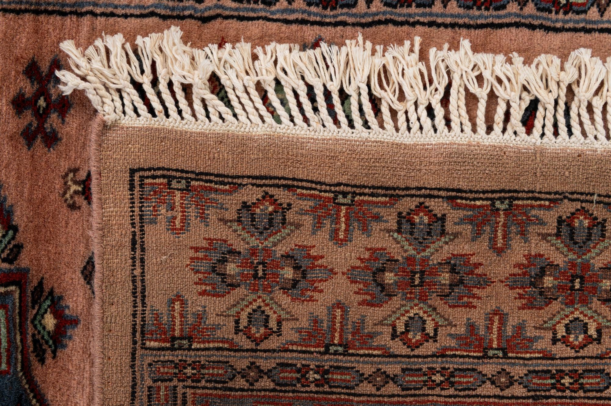 3' 2 x 5' 2 Hand Knotted Bokhara Oriental Wool Rug