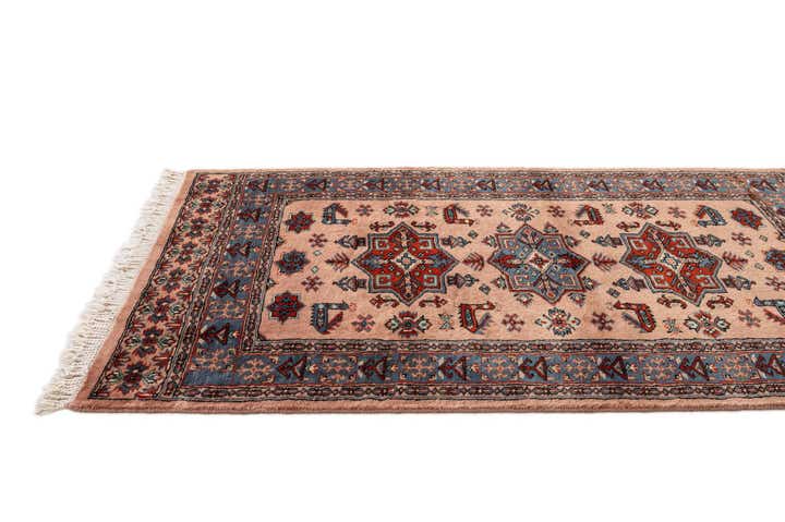 3' 2 x 5' 2 Hand Knotted Bokhara Oriental Wool Rug