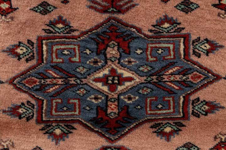 3' 2 x 5' 2 Hand Knotted Bokhara Oriental Wool Rug
