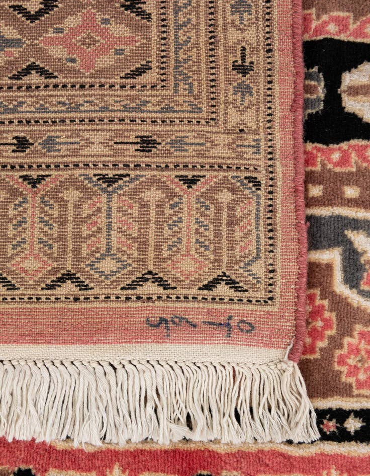 Detail image of 4' 1 x 6'  Hand Knotted Bokhara Oriental Rug