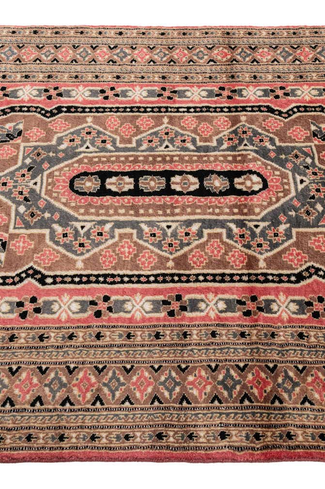 4' 1 x 6' Hand Knotted Bokhara Oriental Rug