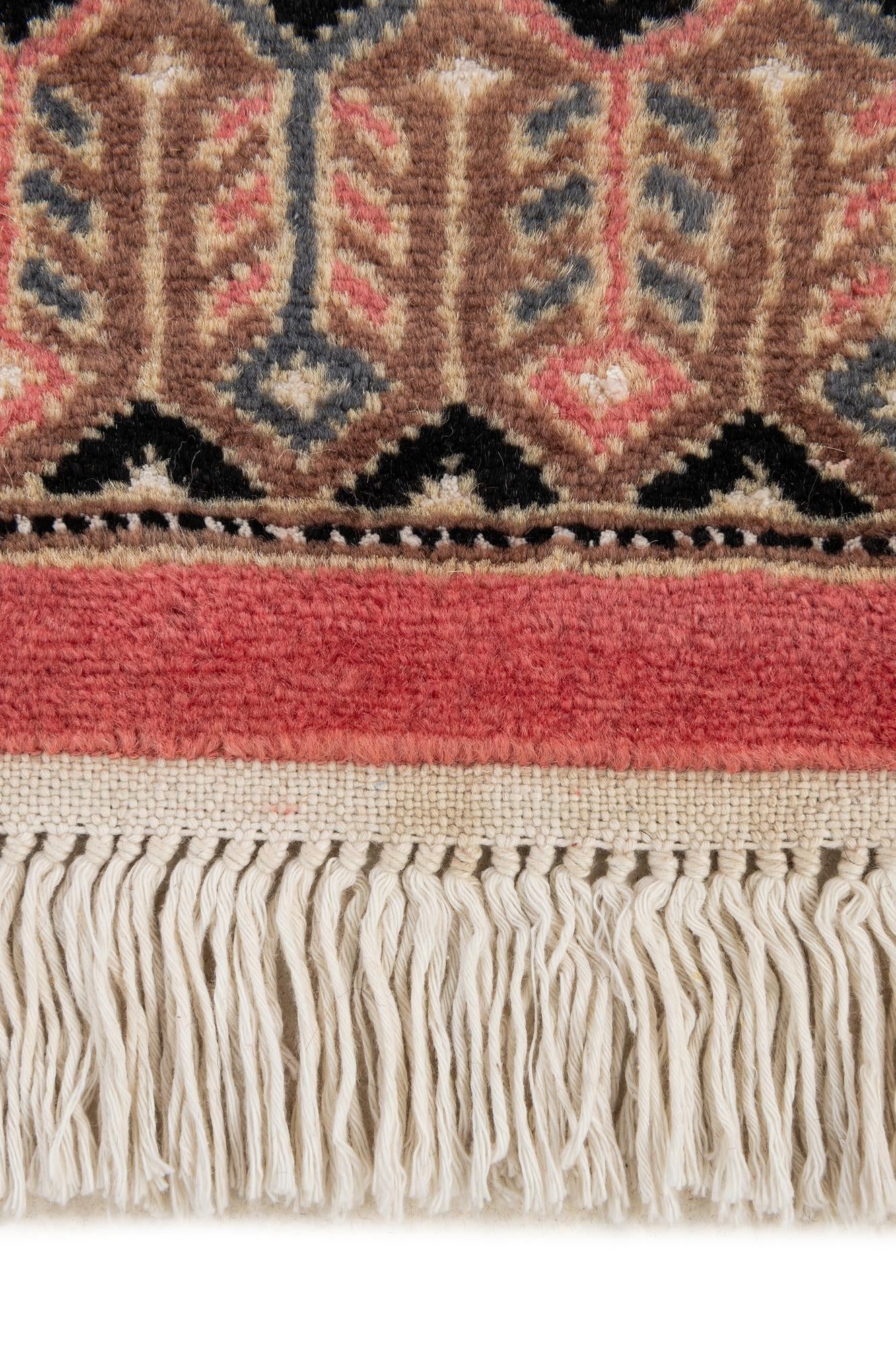 4' 1 x 6' Hand Knotted Bokhara Oriental Rug