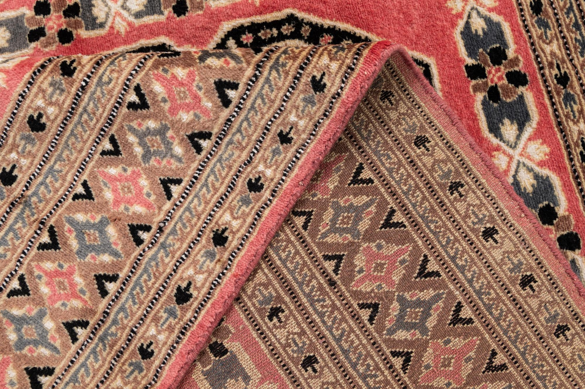 4' 1 x 6' Hand Knotted Bokhara Oriental Rug
