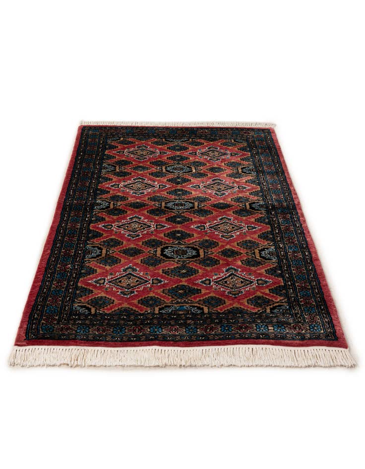 Detail image of 3' 2 x 5' 3 Hand Knotted Bokhara Rug