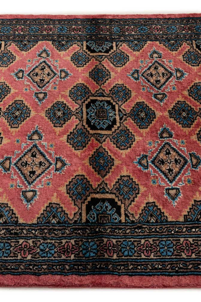 3' 2 x 5' 3 Hand Knotted Bokhara Rug