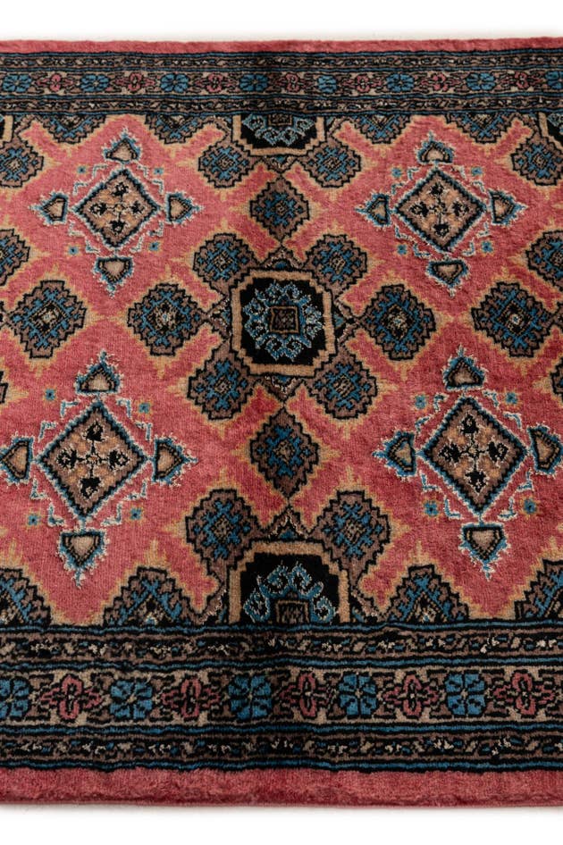 Detail image of 3' 2 x 5' 3 Hand Knotted Bokhara Rug