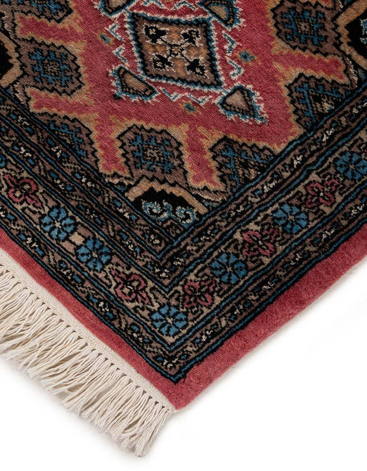 Detail image of 3' 2 x 5' 3  Hand Knotted Bokhara Rug