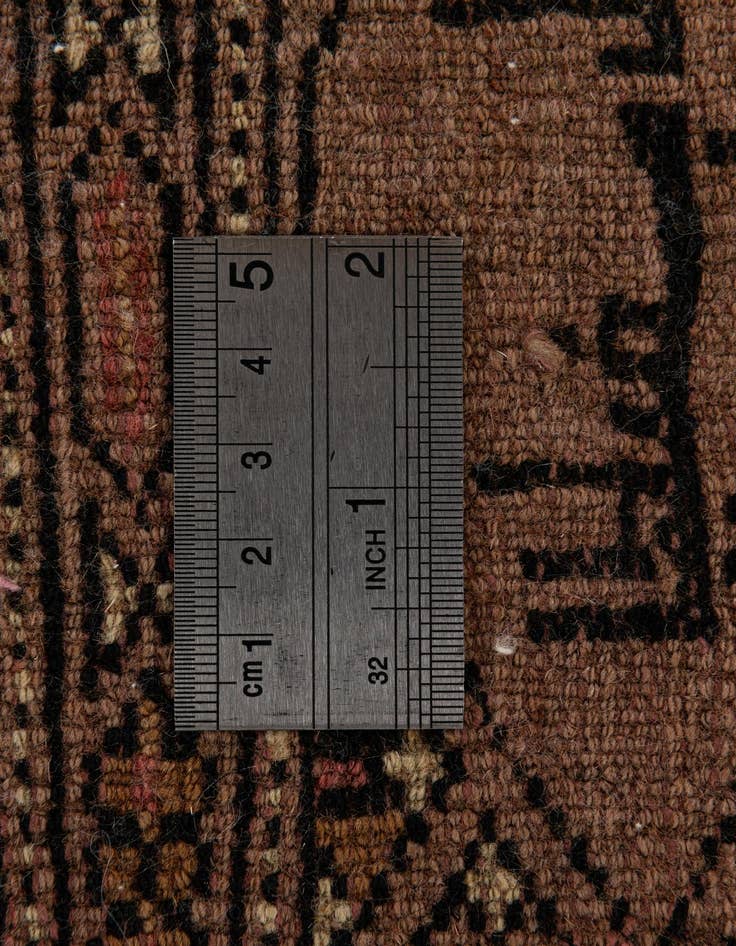 Detail image of 4' 3 x 6' 5  Hand Knotted Bokhara Oriental Wool Rug